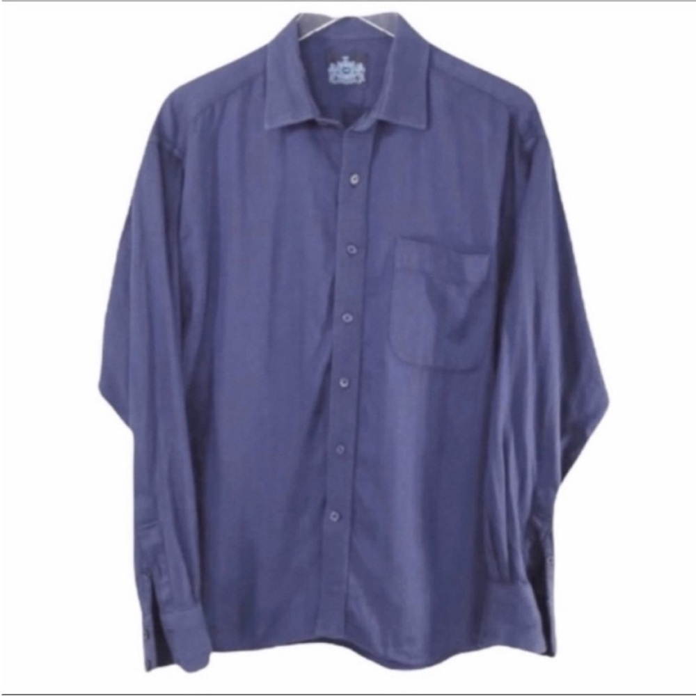 ASTOR & BLACK chevron striped button down shirt
